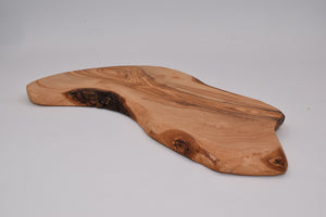 Mini rustic slice cutting board in olive wood